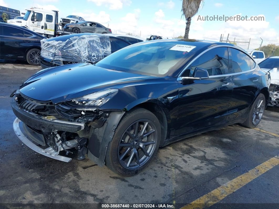 2019 Tesla Model 3 Long Range/mid Range/standard Range/standard Range Plus Black vin: 5YJ3E1EA1KF311995