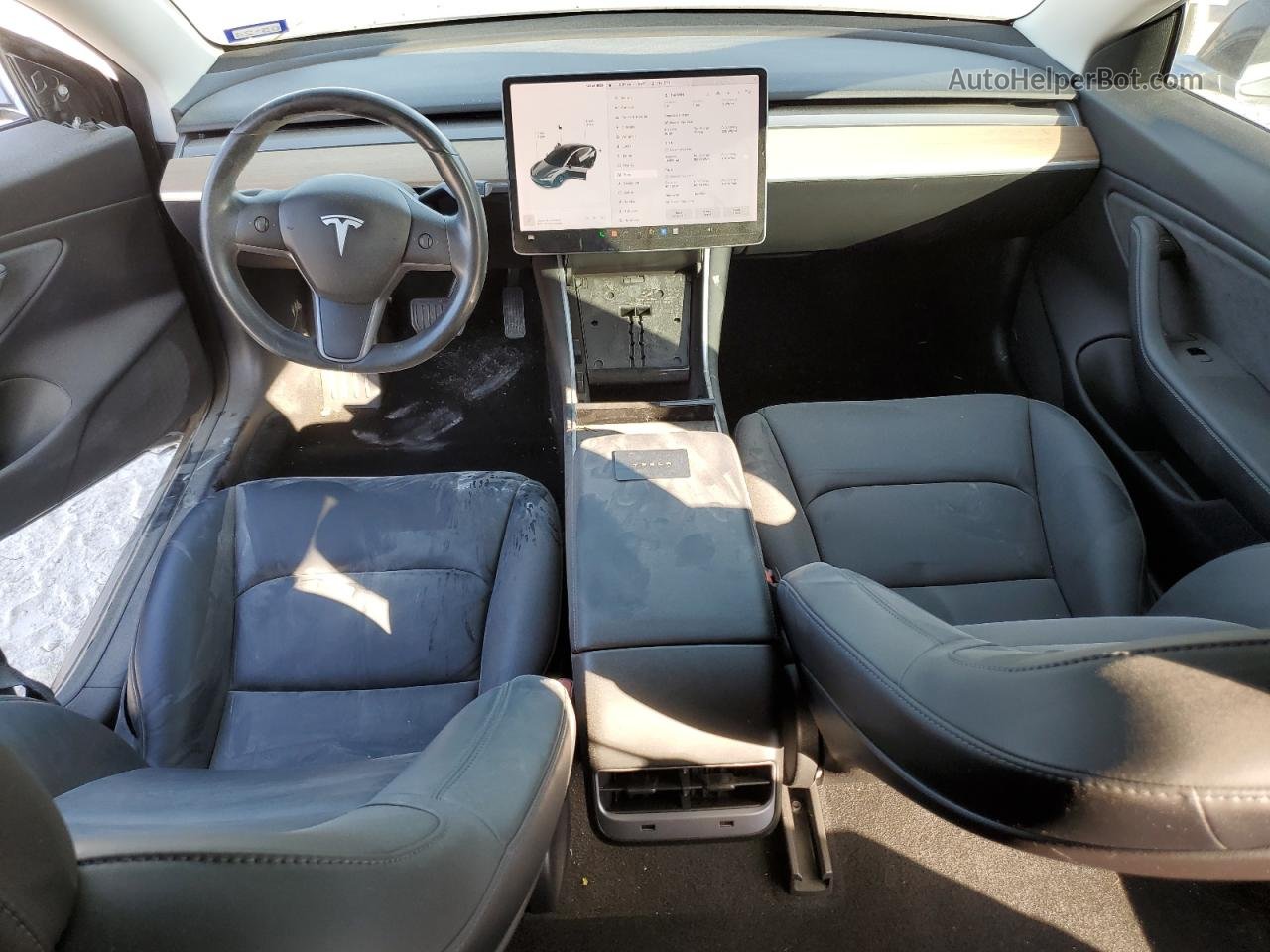 2019 Tesla Model 3  Gray vin: 5YJ3E1EA1KF313679