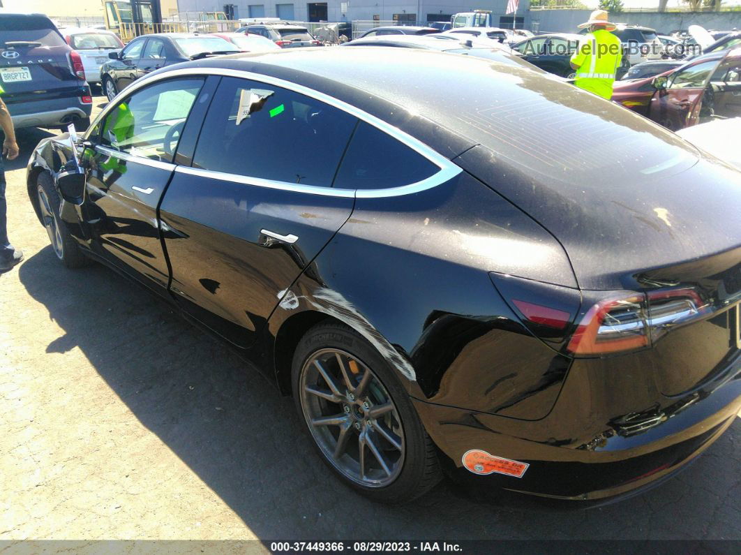 2019 Tesla Model 3 Range Black vin: 5YJ3E1EA1KF345564