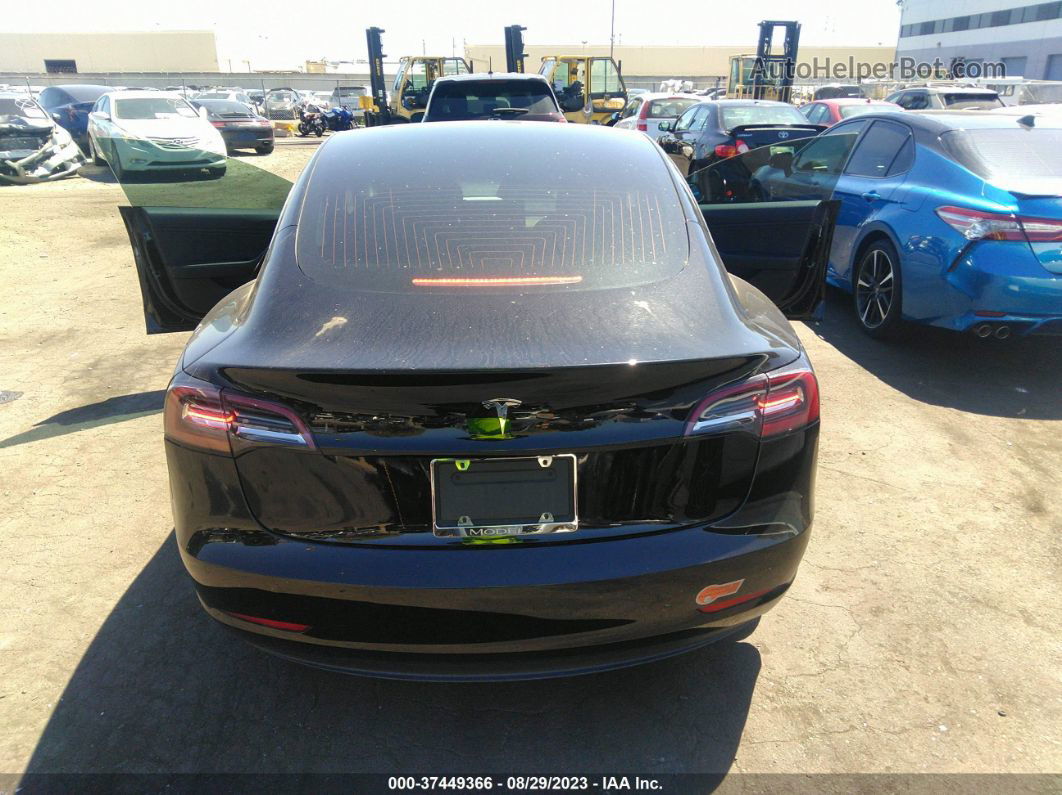 2019 Tesla Model 3 Range Black vin: 5YJ3E1EA1KF345564