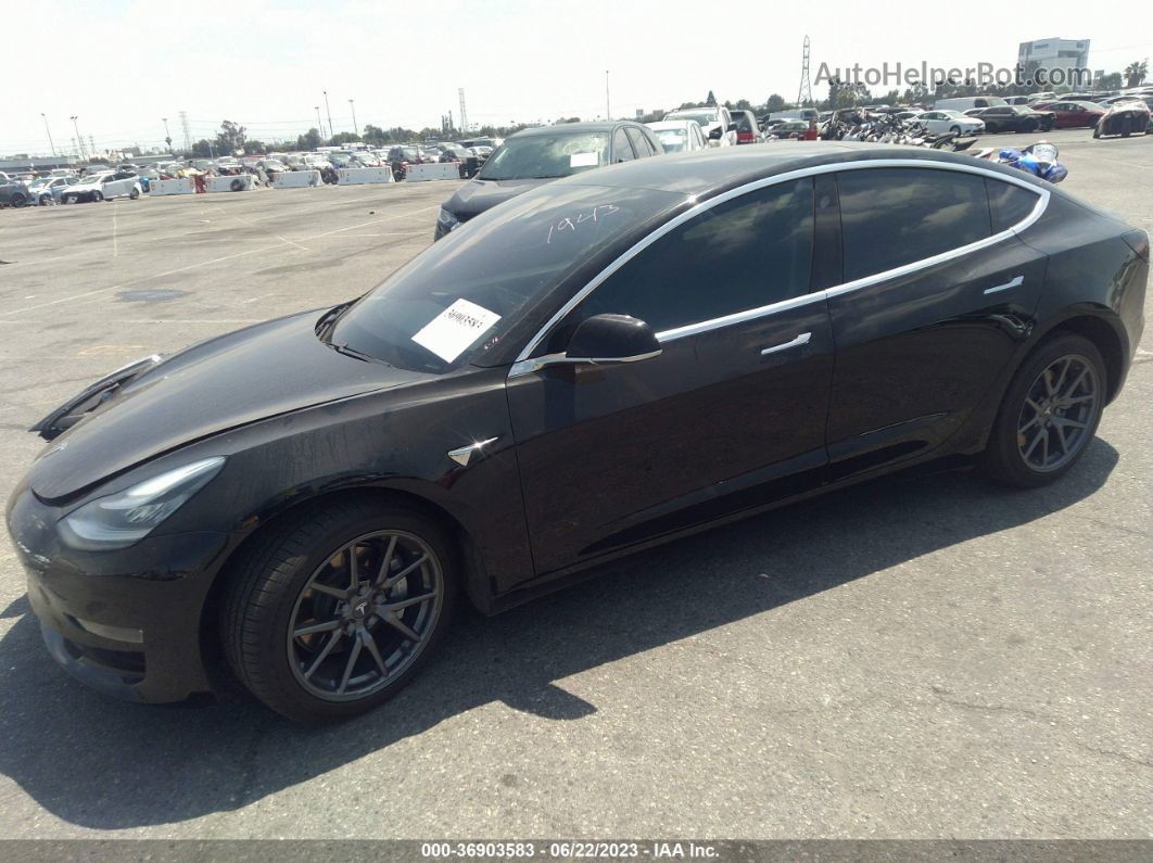 2019 Tesla Model 3 Range Black vin: 5YJ3E1EA1KF361943