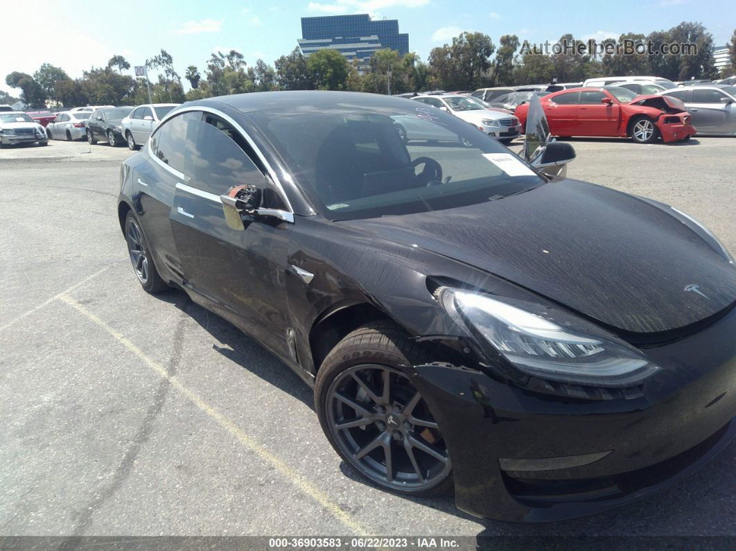 2019 Tesla Model 3 Range Black vin: 5YJ3E1EA1KF361943