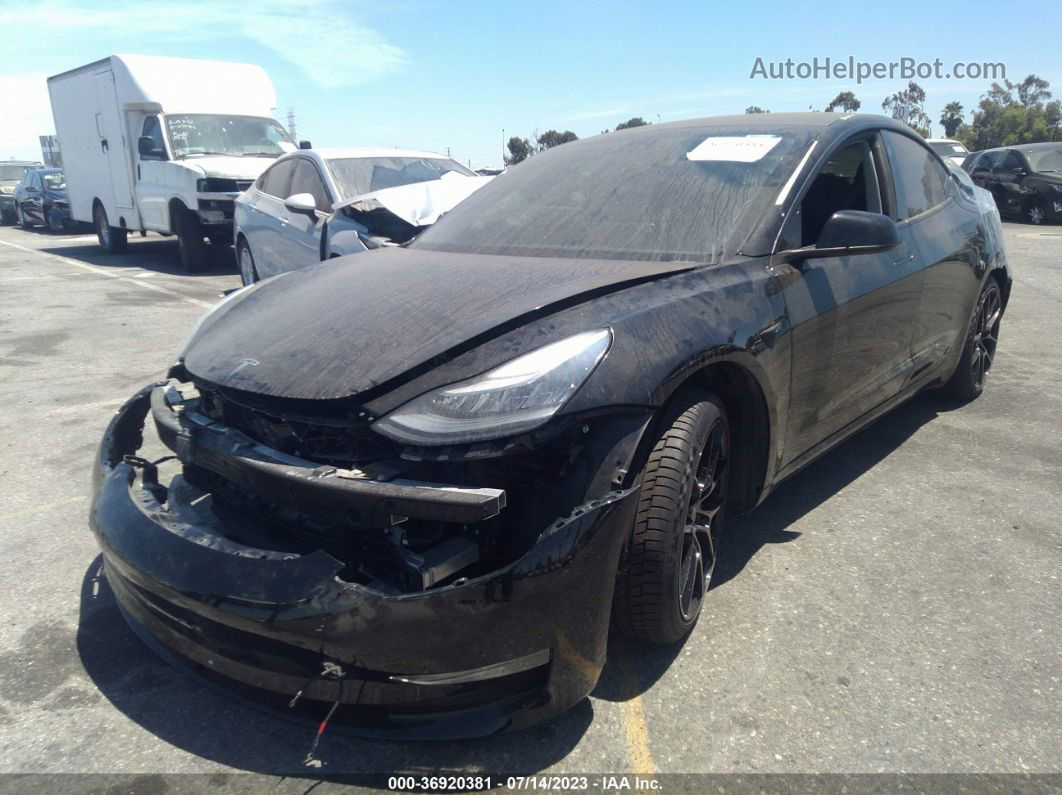 2019 Tesla Model 3 Range Black vin: 5YJ3E1EA1KF362039