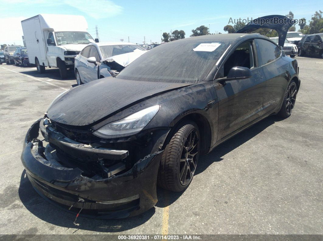 2019 Tesla Model 3 Range Black vin: 5YJ3E1EA1KF362039