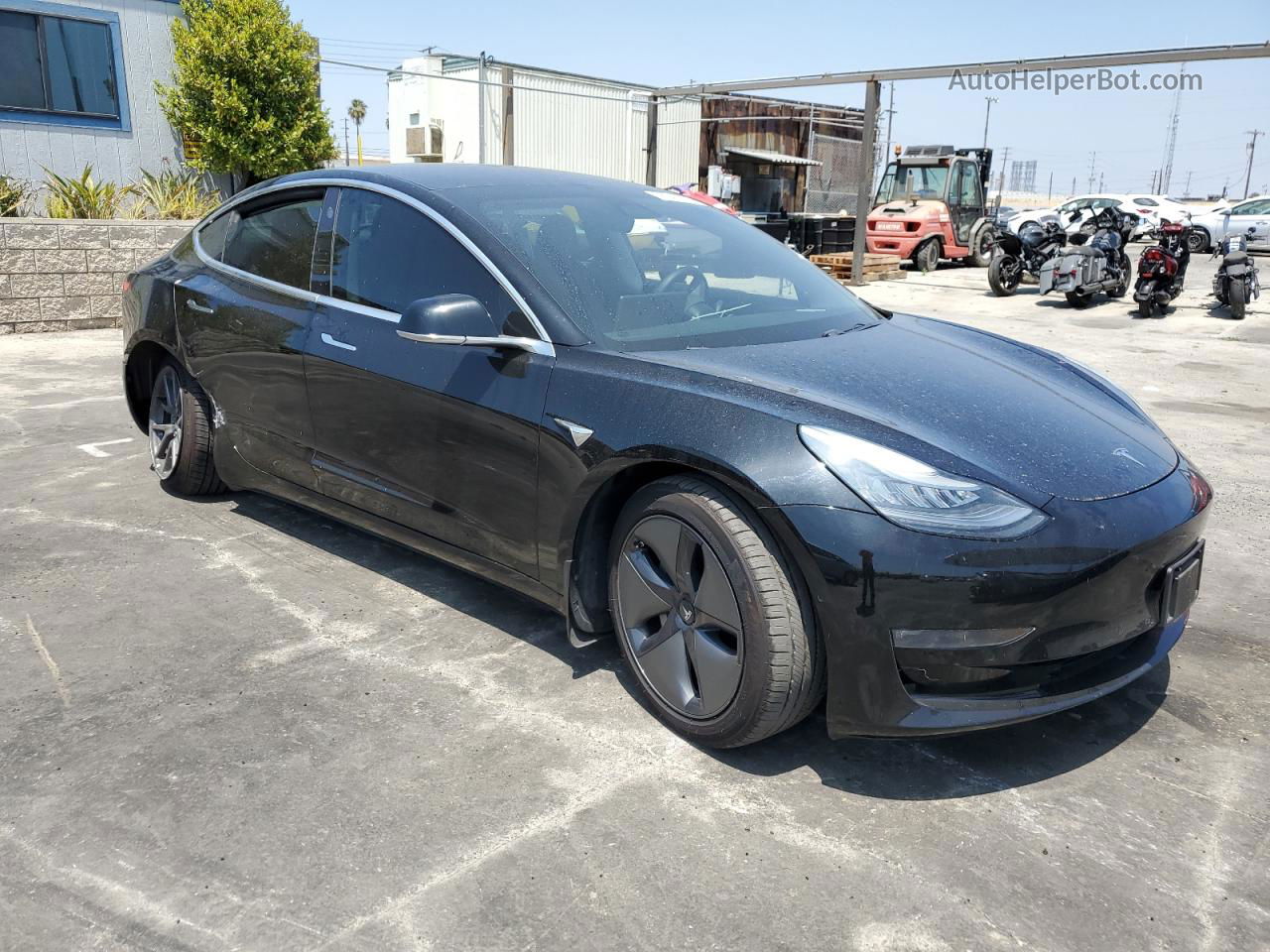 2019 Tesla Model 3  Black vin: 5YJ3E1EA1KF394764