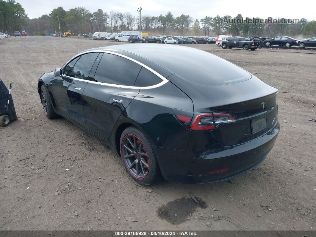 2019 Tesla Model 3 Long Range/mid Range/standard Range/standard Range Plus Black vin: 5YJ3E1EA1KF395168