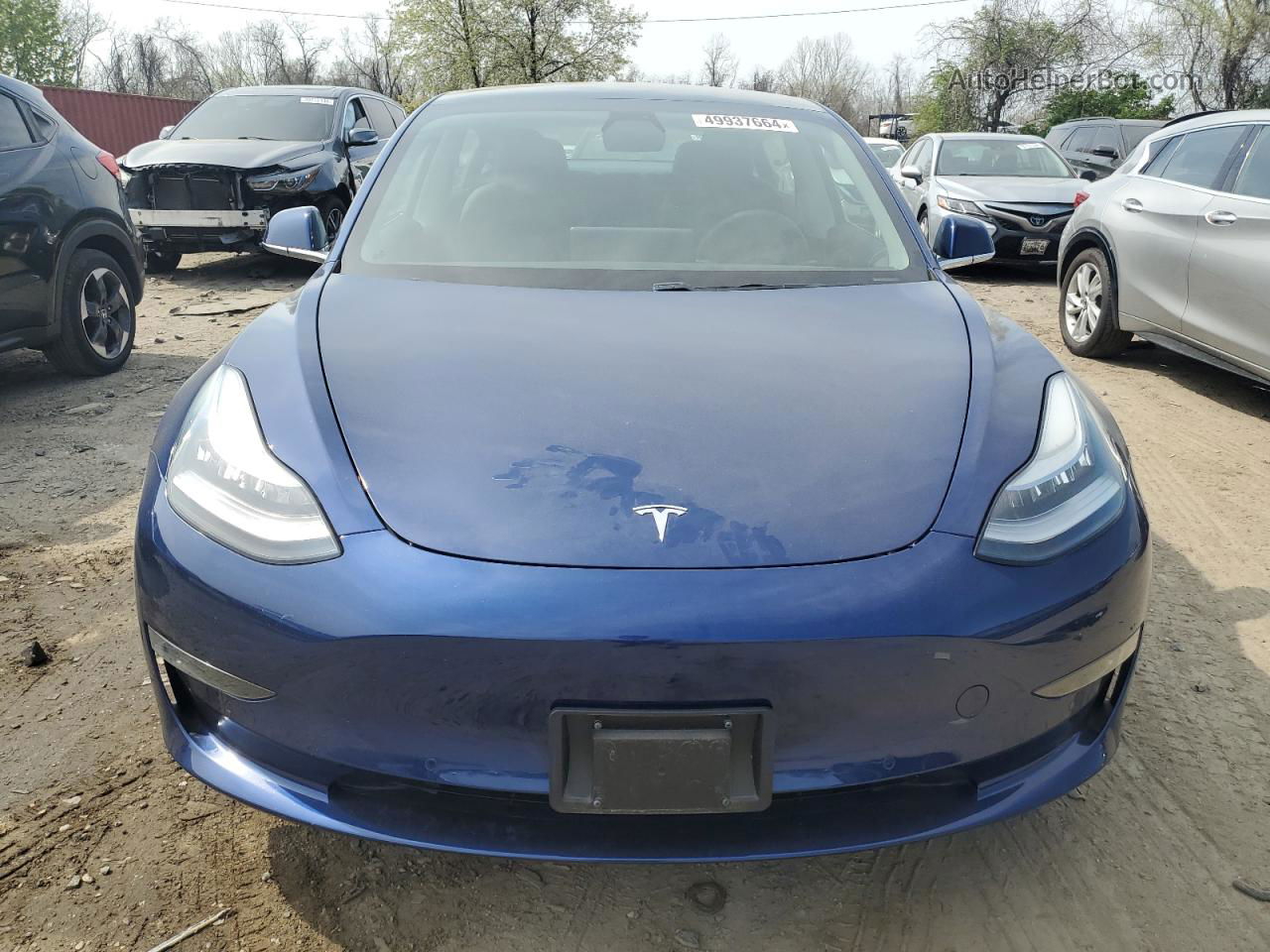 2019 Tesla Model 3  Blue vin: 5YJ3E1EA1KF401017