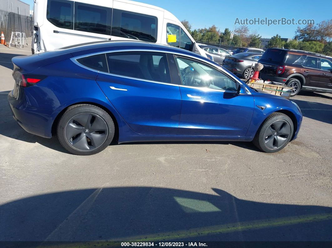 2019 Tesla Model 3 Standard Range/standard Range Plus/long Range/mid Range Blue vin: 5YJ3E1EA1KF402815