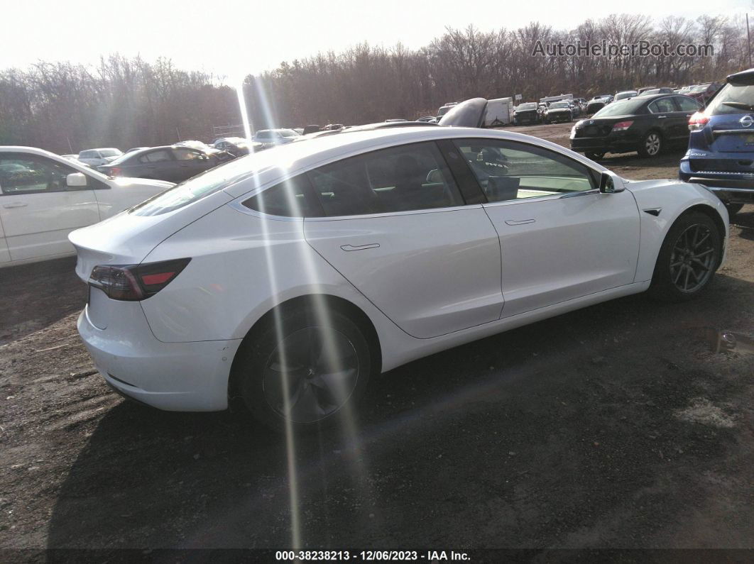 2019 Tesla Model 3 Standard Range/standard Range Plus/long Range/mid Range White vin: 5YJ3E1EA1KF426371