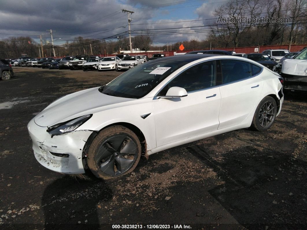 2019 Tesla Model 3 Standard Range/standard Range Plus/long Range/mid Range White vin: 5YJ3E1EA1KF426371