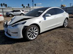 2019 Tesla Model 3  White vin: 5YJ3E1EA1KF434552