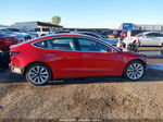 2020 Tesla Model 3   Burgundy vin: 5YJ3E1EA1LF615796