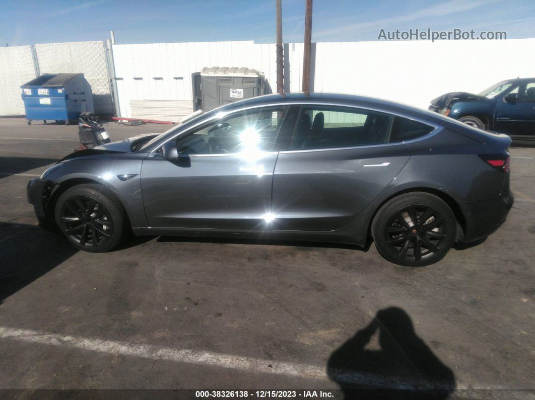 2020 Tesla Model 3 Standard Range Plus Rear-wheel Drive/standard Range Rear-wheel Drive Gray vin: 5YJ3E1EA1LF630525