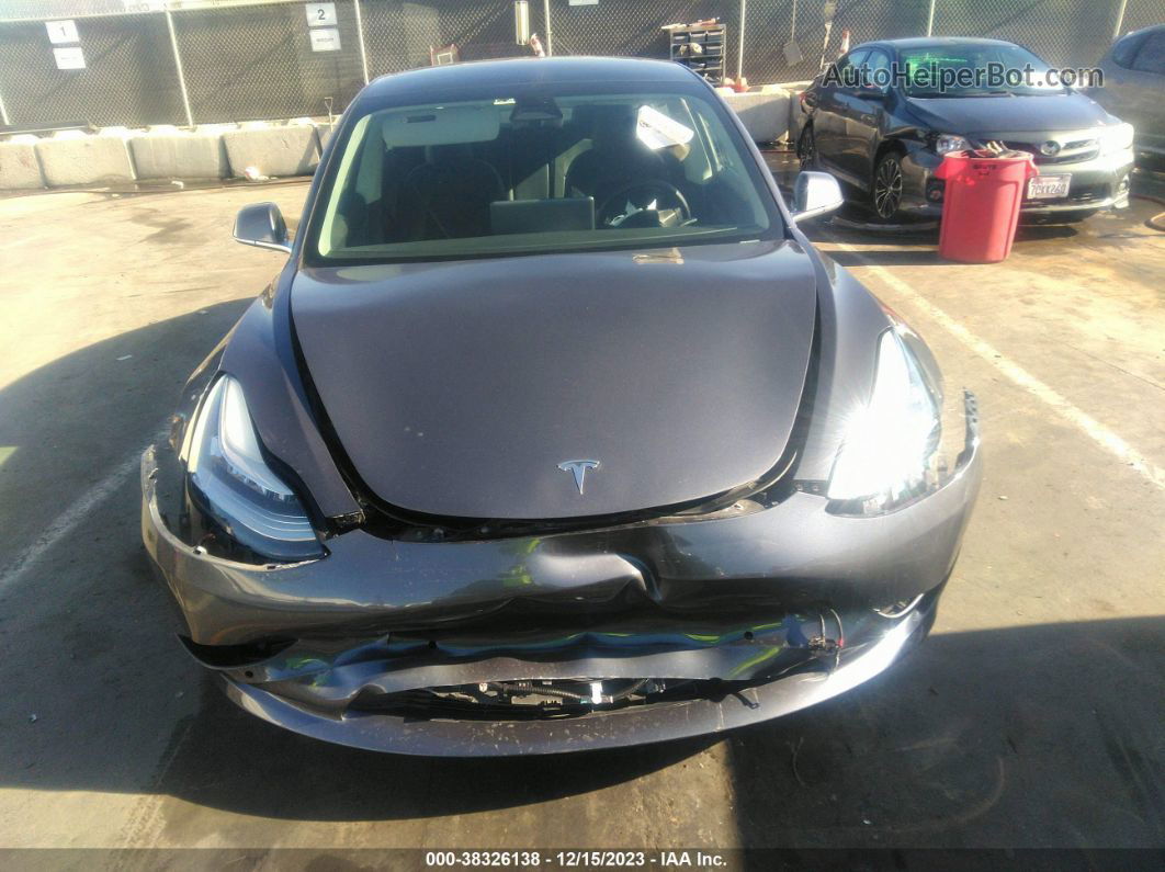 2020 Tesla Model 3 Standard Range Plus Rear-wheel Drive/standard Range Rear-wheel Drive Gray vin: 5YJ3E1EA1LF630525