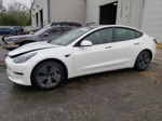 2021 Tesla Model 3  White vin: 5YJ3E1EA1MF016883