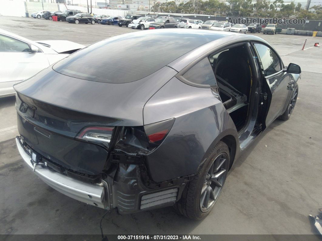 2021 Tesla Model 3 Standard Range Plus Gray vin: 5YJ3E1EA1MF021016