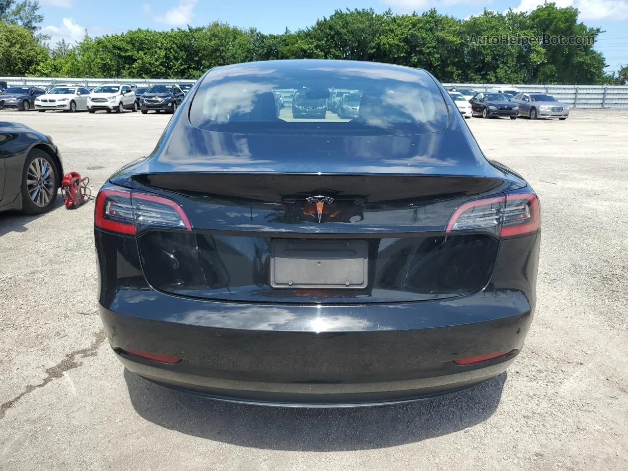 2021 Tesla Model 3  Черный vin: 5YJ3E1EA1MF061256