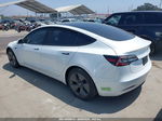 2021 Tesla Model 3 Standard Range Plus Rear-wheel Drive White vin: 5YJ3E1EA1MF066408