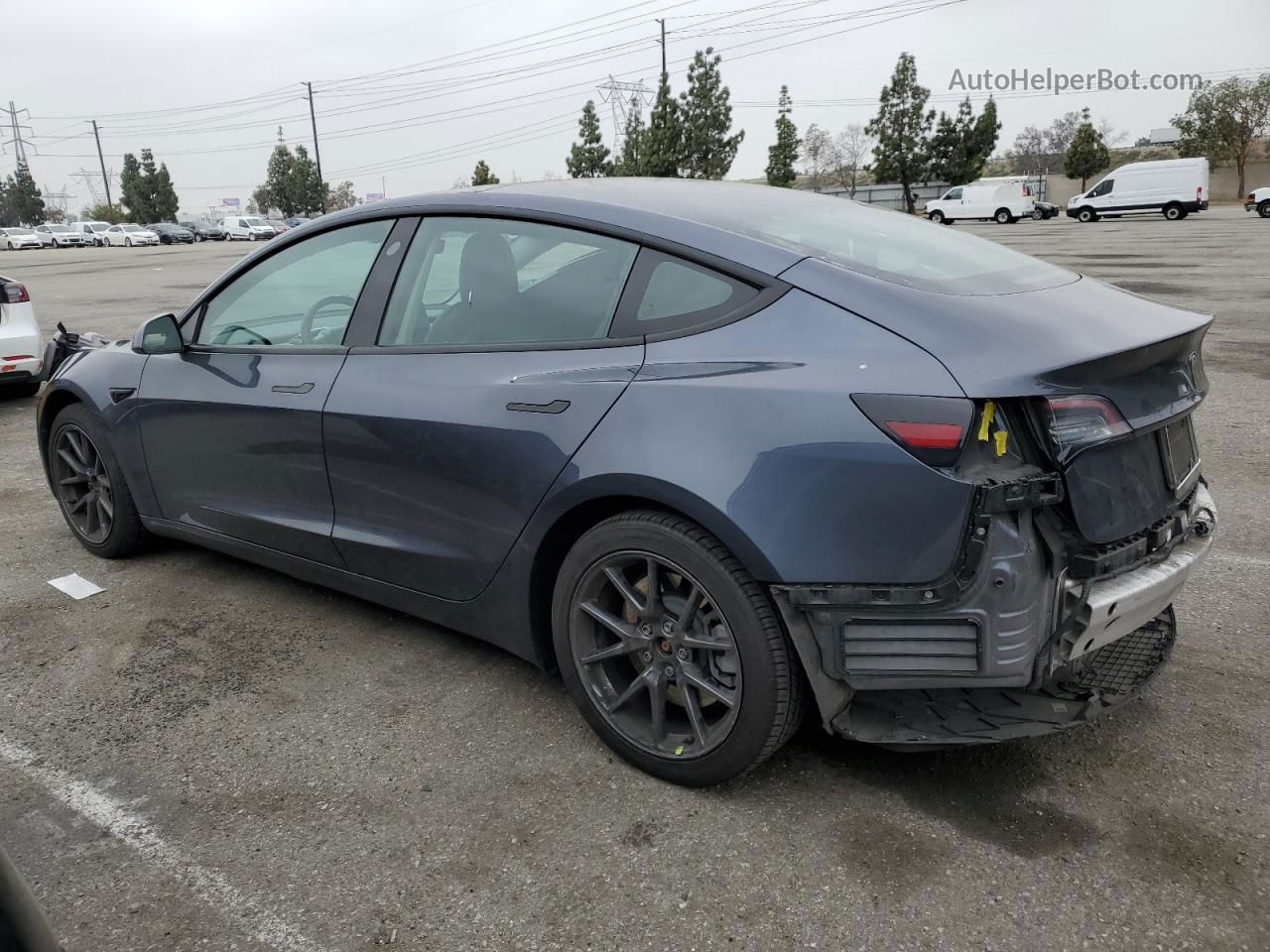 2021 Tesla Model 3  Gray vin: 5YJ3E1EA1MF094970