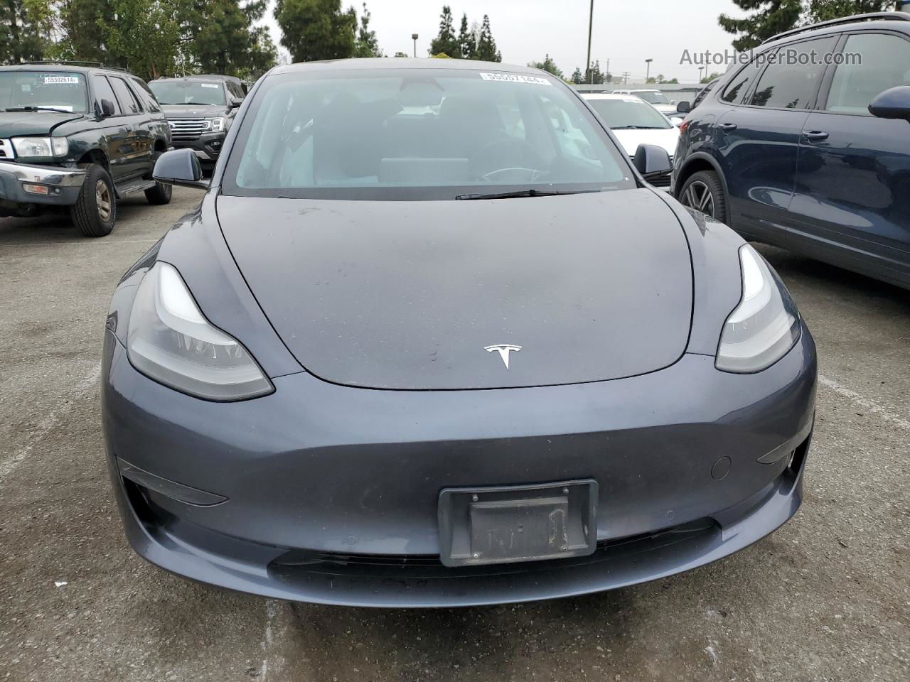 2021 Tesla Model 3  Gray vin: 5YJ3E1EA1MF094970