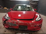 2021 Tesla Model 3 Standard Range Plus Rear-wheel Drive Red vin: 5YJ3E1EA1MF838275