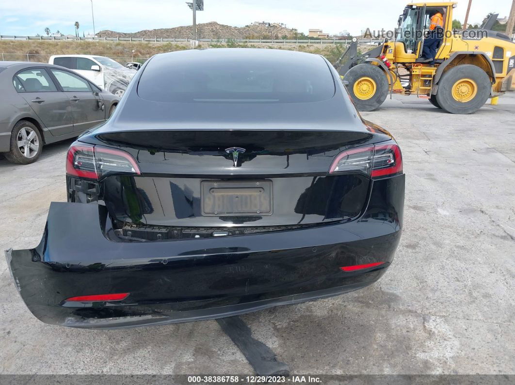 2021 Tesla Model 3 Standard Range Plus Rear-wheel Drive Black vin: 5YJ3E1EA1MF871146