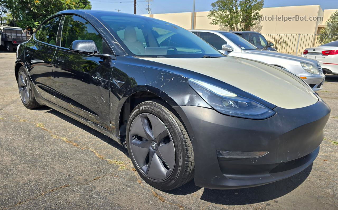 2021 Tesla Model 3 Черный vin: 5YJ3E1EA1MF871146