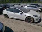 2021 Tesla Model 3  White vin: 5YJ3E1EA1MF874435