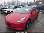 2021 Tesla Model 3 Standard Range Plus Rear-wheel Drive Red vin: 5YJ3E1EA1MF878386