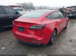 2021 Tesla Model 3 Standard Range Plus Rear-wheel Drive Красный vin: 5YJ3E1EA1MF878386