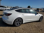 2021 Tesla Model 3  White vin: 5YJ3E1EA1MF878663