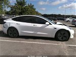 2021 Tesla Model 3 Standard Range Plus Rear-wheel Drive White vin: 5YJ3E1EA1MF919437