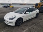 2021 Tesla Model 3  White vin: 5YJ3E1EA1MF941387