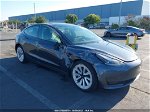 2021 Tesla Model 3 Standard Range Plus Rear-wheel Drive Gray vin: 5YJ3E1EA1MF973398