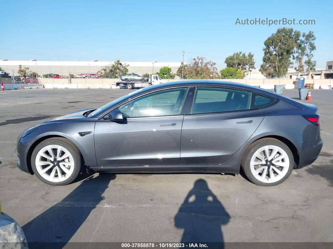 2021 Tesla Model 3 Standard Range Plus Rear-wheel Drive Серый vin: 5YJ3E1EA1MF973398