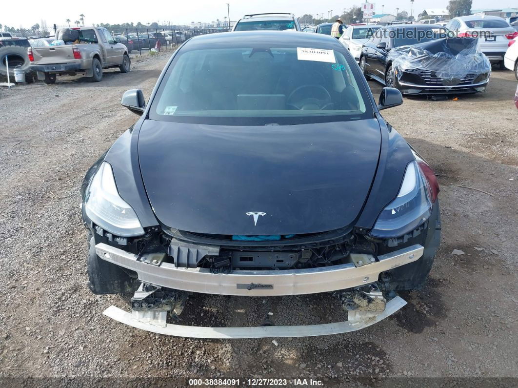 2021 Tesla Model 3 Standard Range Plus Rear-wheel Drive Черный vin: 5YJ3E1EA1MF982408