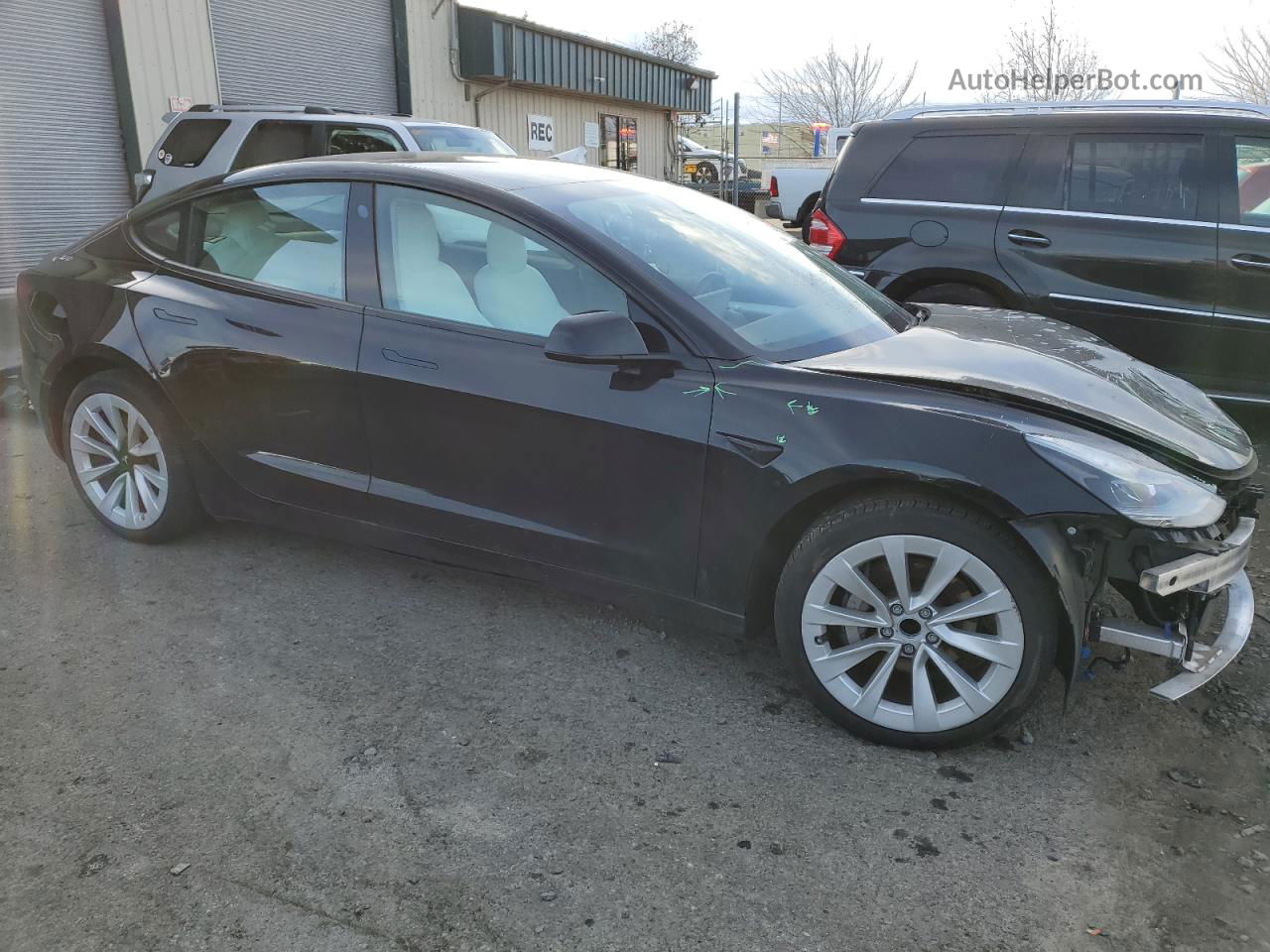 2021 Tesla Model 3  Black vin: 5YJ3E1EA1MF995238