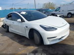 2021 Tesla Model 3 Standard Range Plus Rear-wheel Drive White vin: 5YJ3E1EA1MF997121