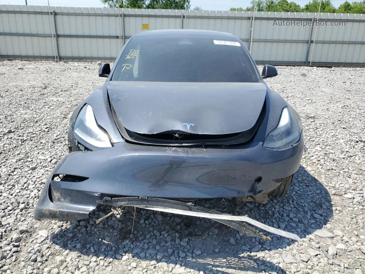 2022 Tesla Model 3  Gray vin: 5YJ3E1EA1NF111557