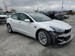 2022 Tesla Model 3  White vin: 5YJ3E1EA1NF154733