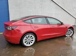 2022 Tesla Model 3  Red vin: 5YJ3E1EA1NF186825