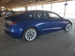 2022 Tesla Model 3  Blue vin: 5YJ3E1EA1NF288724