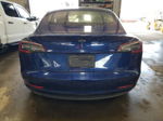 2022 Tesla Model 3  Blue vin: 5YJ3E1EA1NF368931