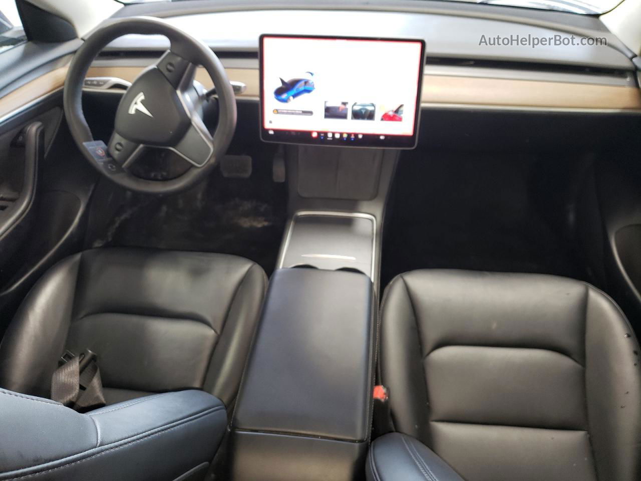 2022 Tesla Model 3  Blue vin: 5YJ3E1EA1NF368931