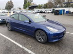 2022 Tesla Model 3  Blue vin: 5YJ3E1EA1NF375507