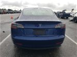 2022 Tesla Model 3  Blue vin: 5YJ3E1EA1NF375507