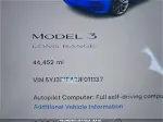 2018 Tesla Model 3 Long Range/mid Range Blue vin: 5YJ3E1EA2JF011137