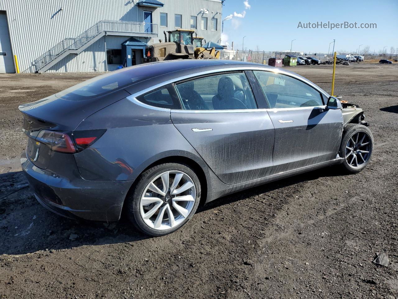 2018 Tesla Model 3  Charcoal vin: 5YJ3E1EA2JF015124