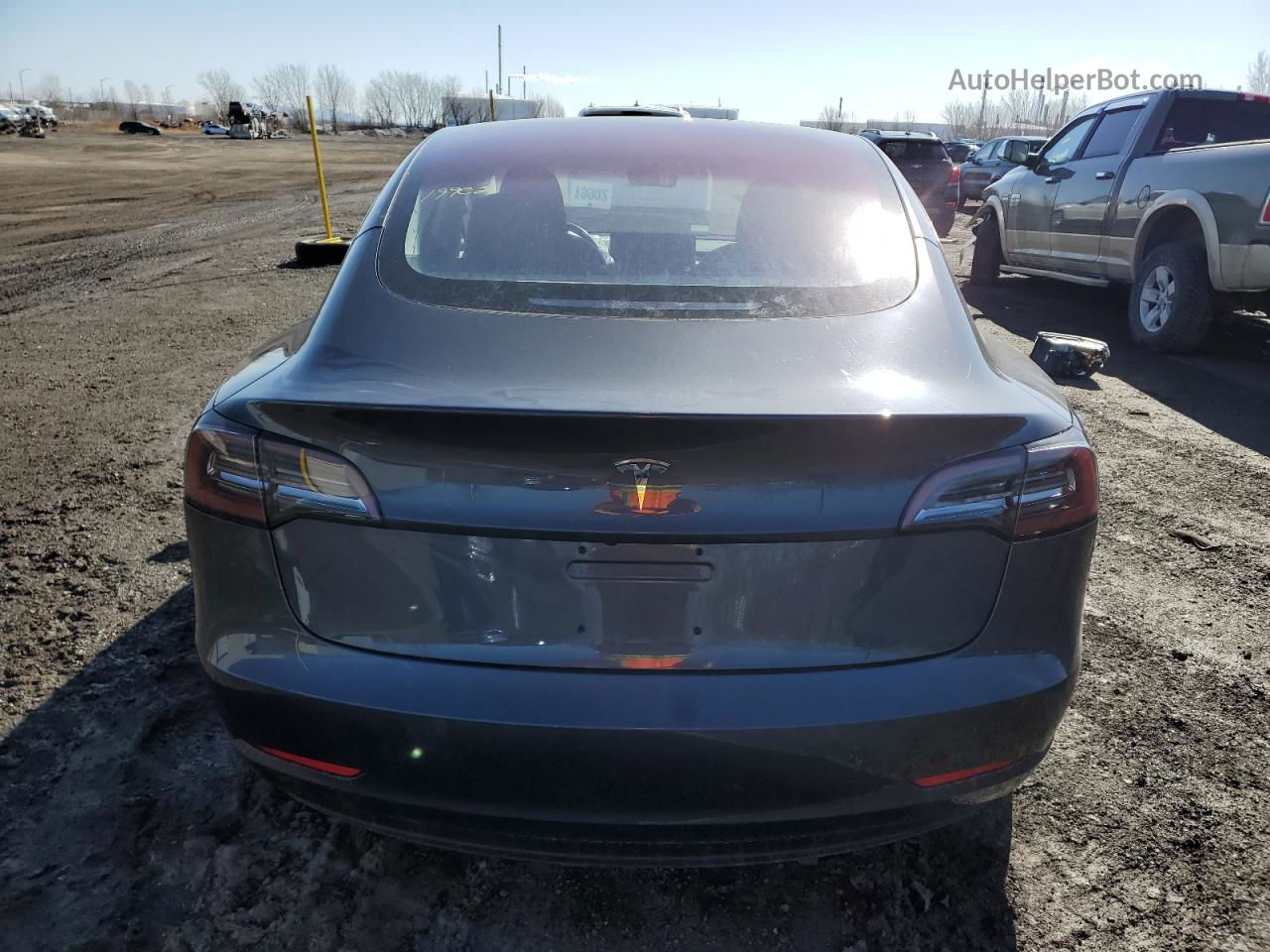 2018 Tesla Model 3  Charcoal vin: 5YJ3E1EA2JF015124