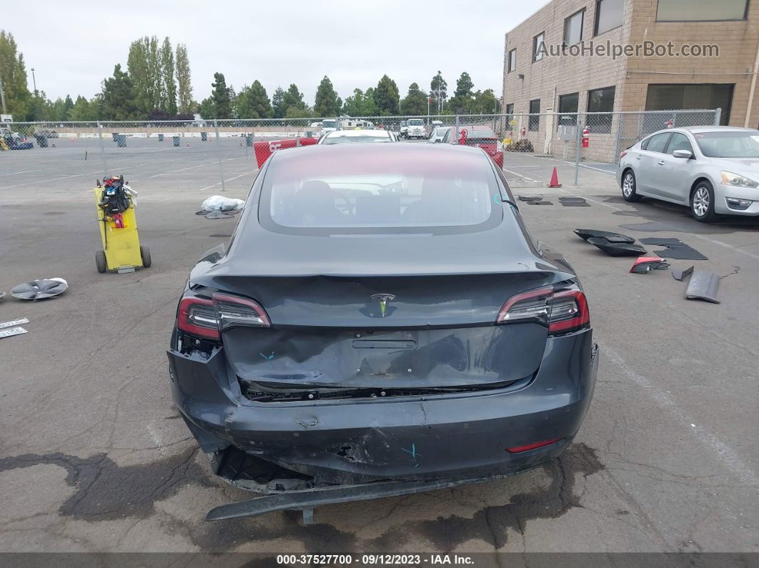 2018 Tesla Model 3 Long Range/mid Range Gray vin: 5YJ3E1EA2JF016404